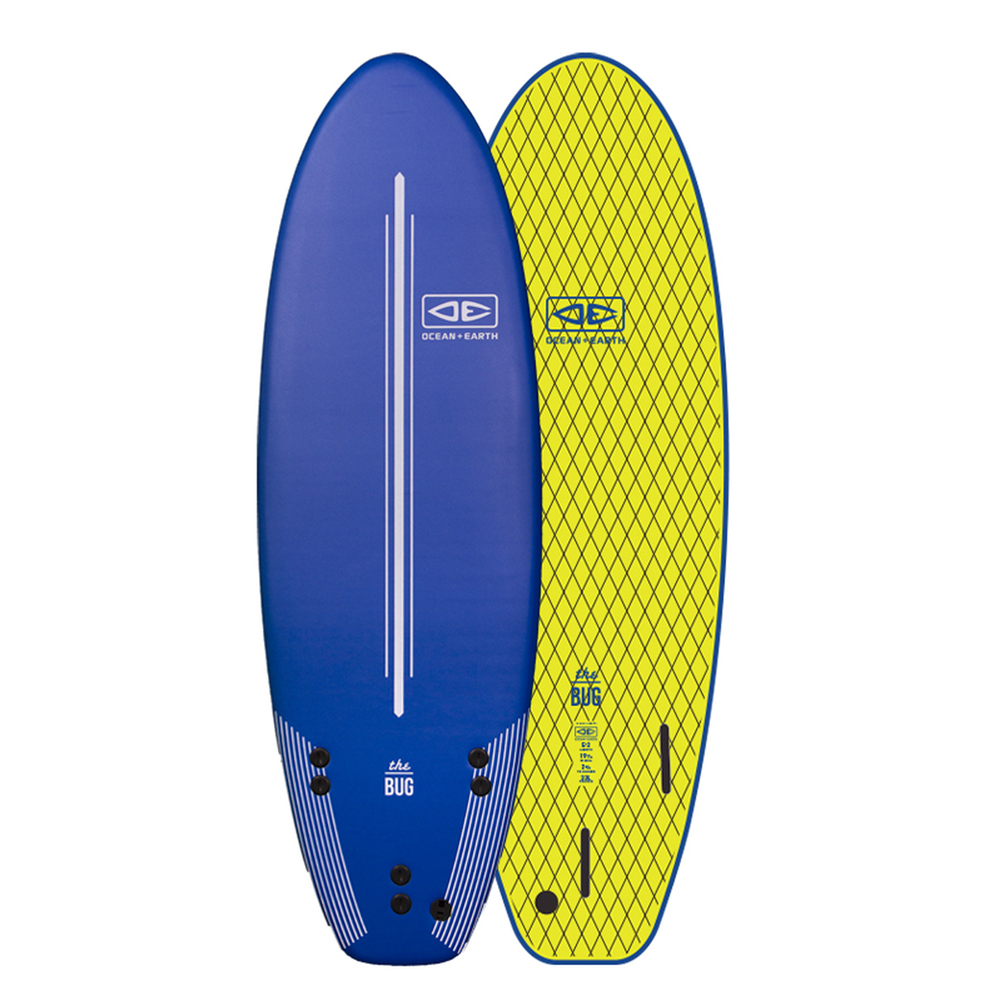 O&E THE BUG SOFTBOARD30LFins - サーフィン